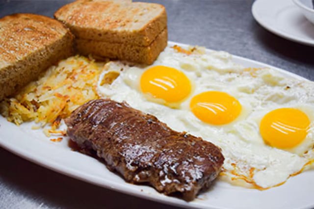 Churrasco Breakfast.