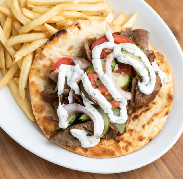 Gyro Sandwich.